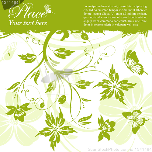 Image of Floral frame