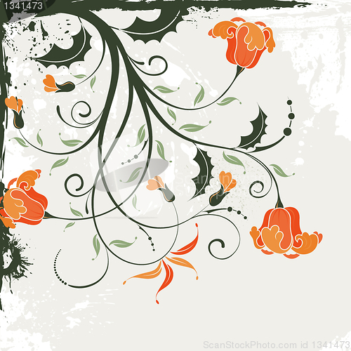 Image of Floral frame
