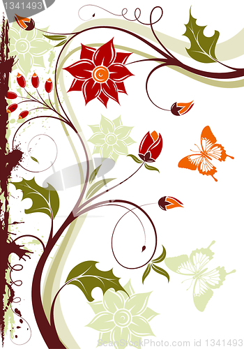 Image of Floral frame