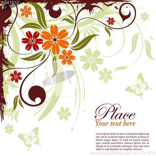Image of Floral frame