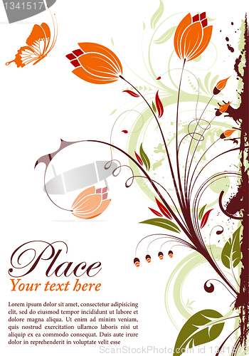 Image of Floral frame