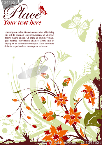 Image of Floral frame