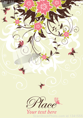 Image of Floral frame