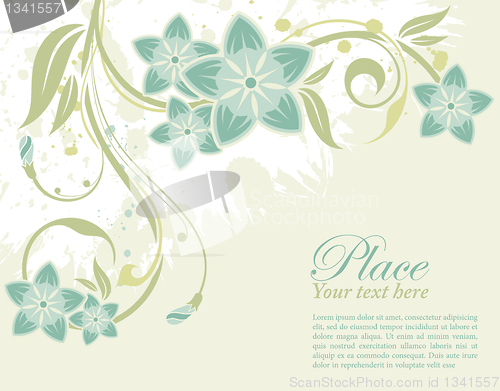 Image of Floral frame