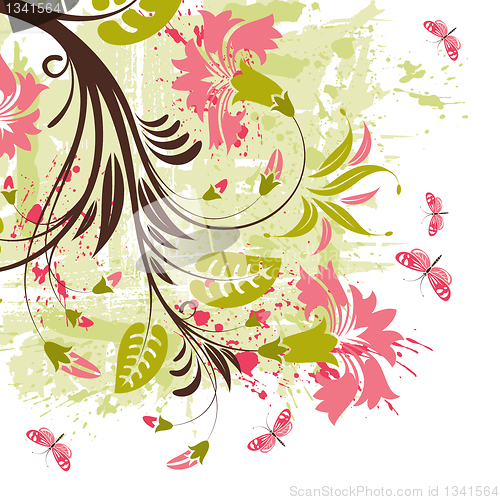 Image of Floral frame