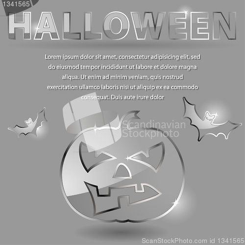 Image of Glass theme for Halloween