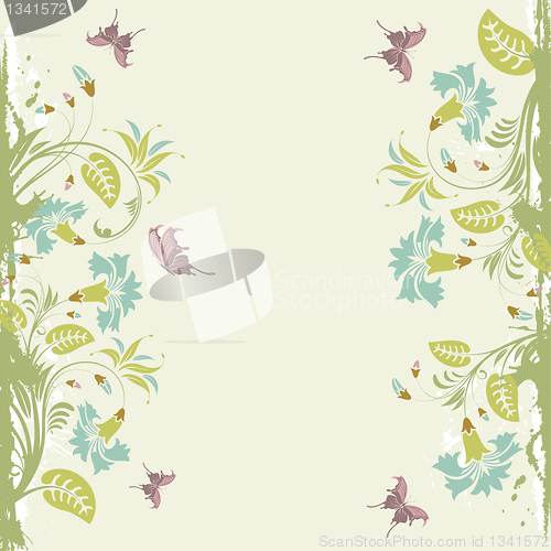 Image of Floral frame