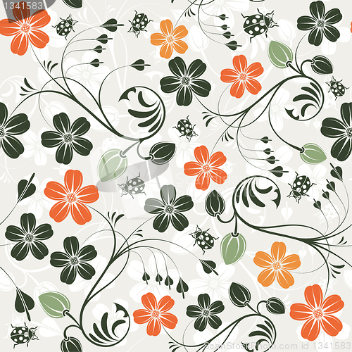 Image of Flower seamless pattern