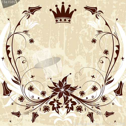 Image of Floral frame