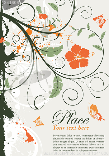 Image of Floral frame