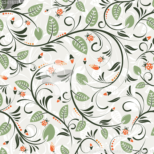 Image of Flower seamless pattern