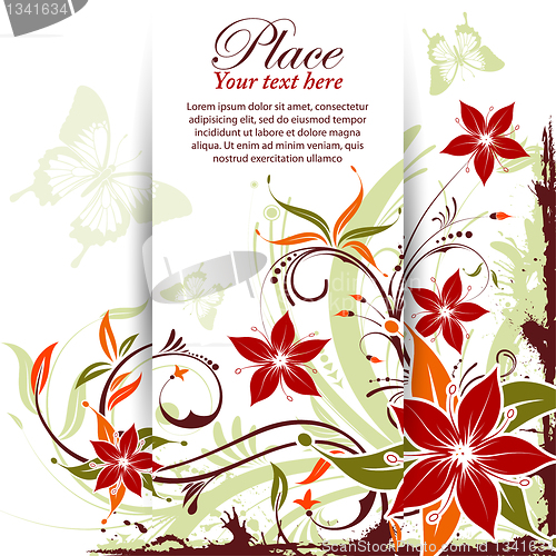 Image of Floral frame