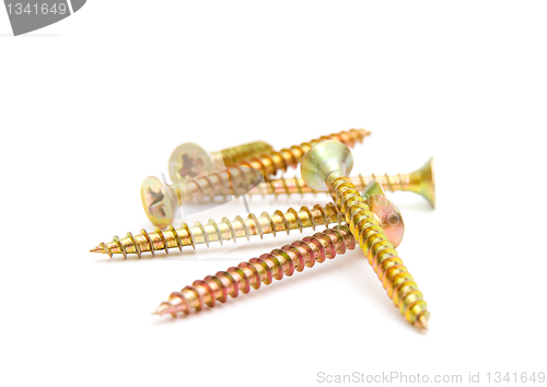 Image of Yellow screws 