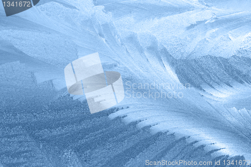 Image of frozen glass texture