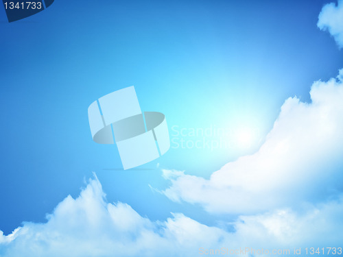 Image of bright sun