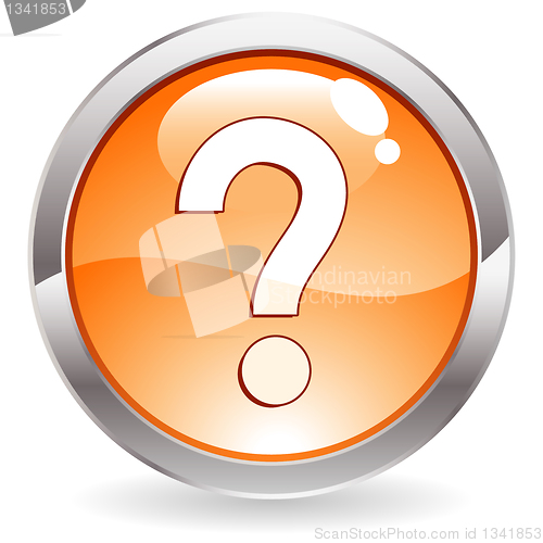 Image of Gloss Button with question mark