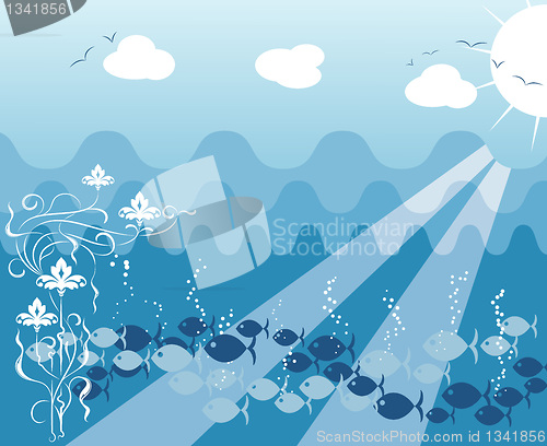 Image of Sea background