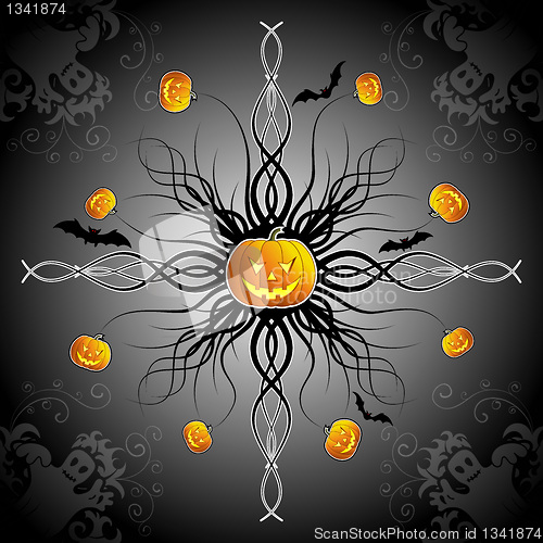 Image of Abstract halloween background