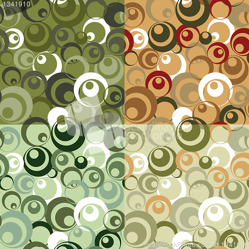 Image of Seamless circle pattern