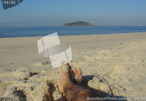 Image of Relaxing on the beach