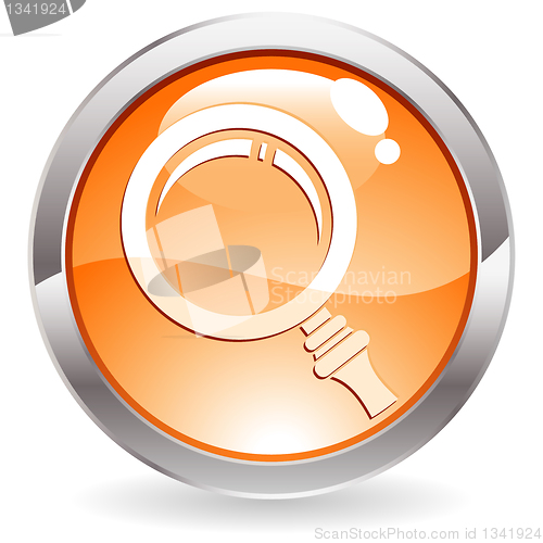 Image of Gloss Button with magnifier