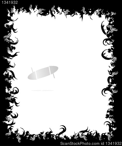 Image of Abstract frame, elements for design, vector