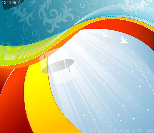 Image of Wave background