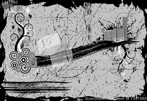 Image of Abstract grunge urban