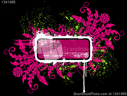 Image of Abstract floral
