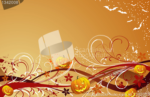 Image of Abstract halloween background