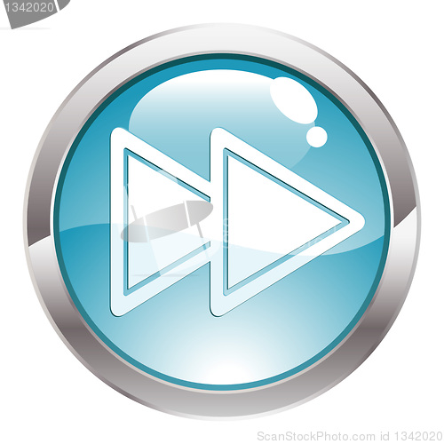 Image of Gloss Button with Rewind