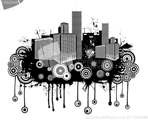 Image of Abstract grunge urban