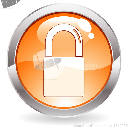 Image of Gloss Button with Lock