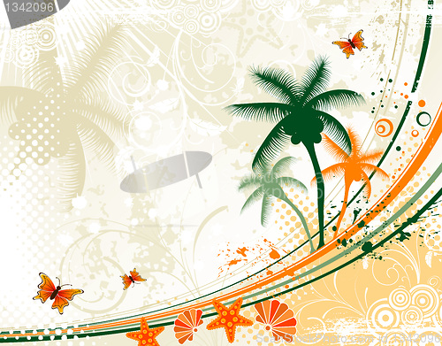Image of Abstract summer background