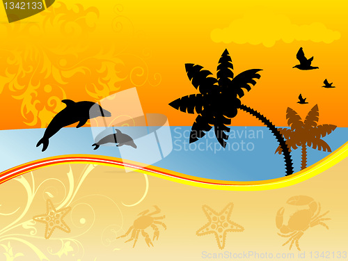 Image of Wonderful summer background