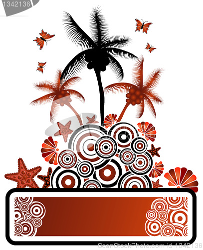 Image of Abstract summer background