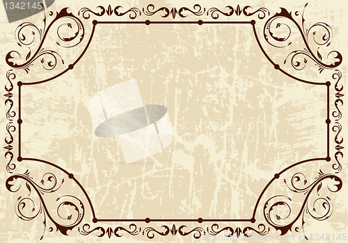 Image of Floral frame