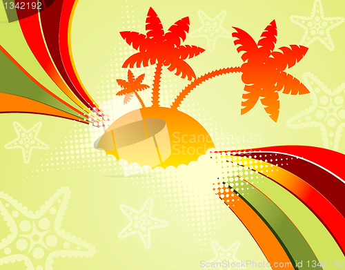 Image of Abstract summer background