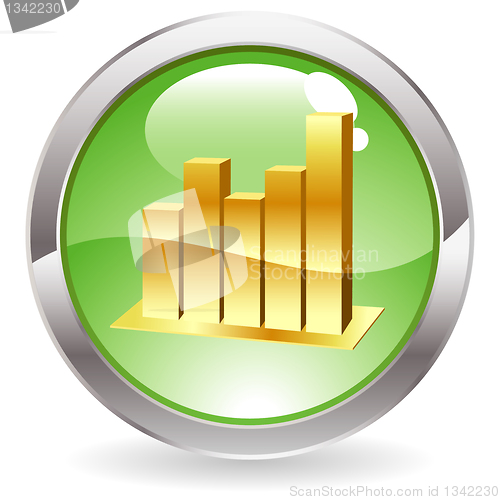 Image of Gloss Button with graph
