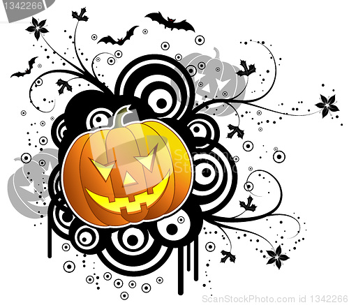 Image of Abstract halloween background