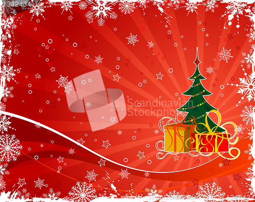 Image of Abstract christmas background