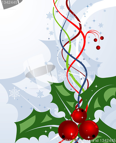 Image of Abstract christmas background