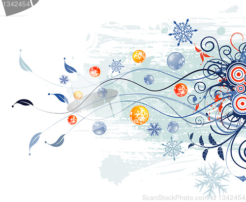 Image of Abstract christmas background