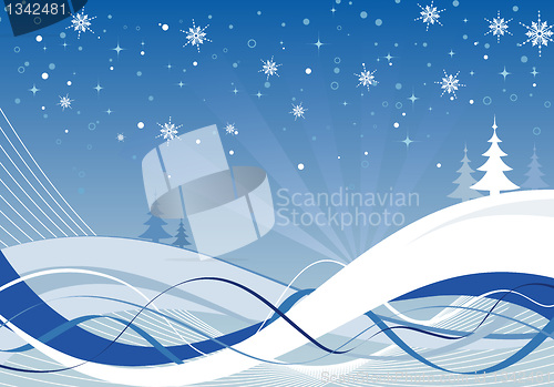 Image of Abstract christmas background