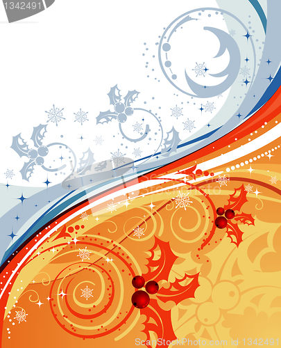 Image of Abstract christmas background