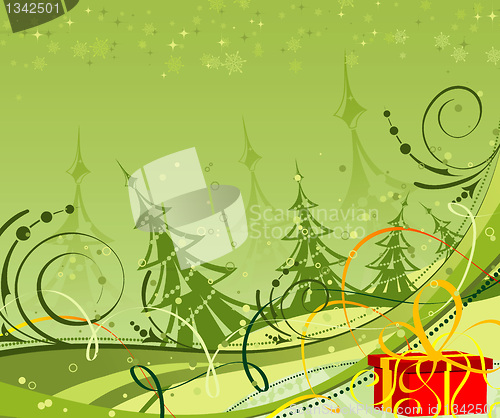 Image of Abstract christmas background