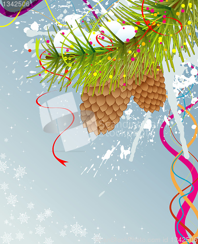 Image of Abstract christmas background