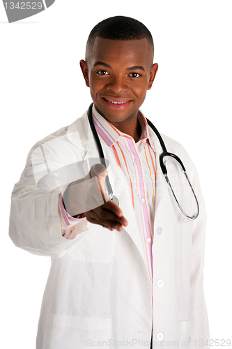 Image of Doctor ready to shake hands
