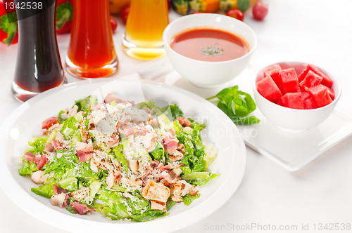 Image of fresh caesar salad