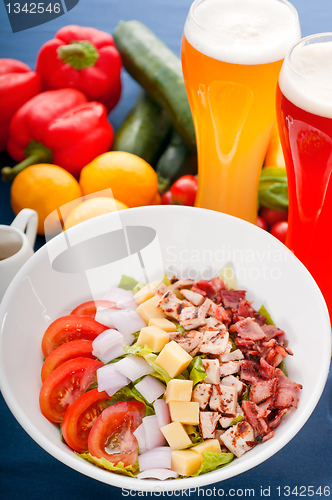 Image of fresh caesar salad